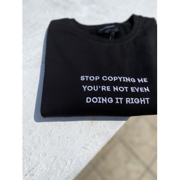 Футболка “Stop copying me”