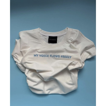 Футболка “My voice flows freely”