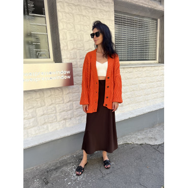 Кардиган oversize з бавовни
