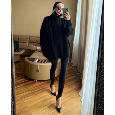 Светр на змійці oversize